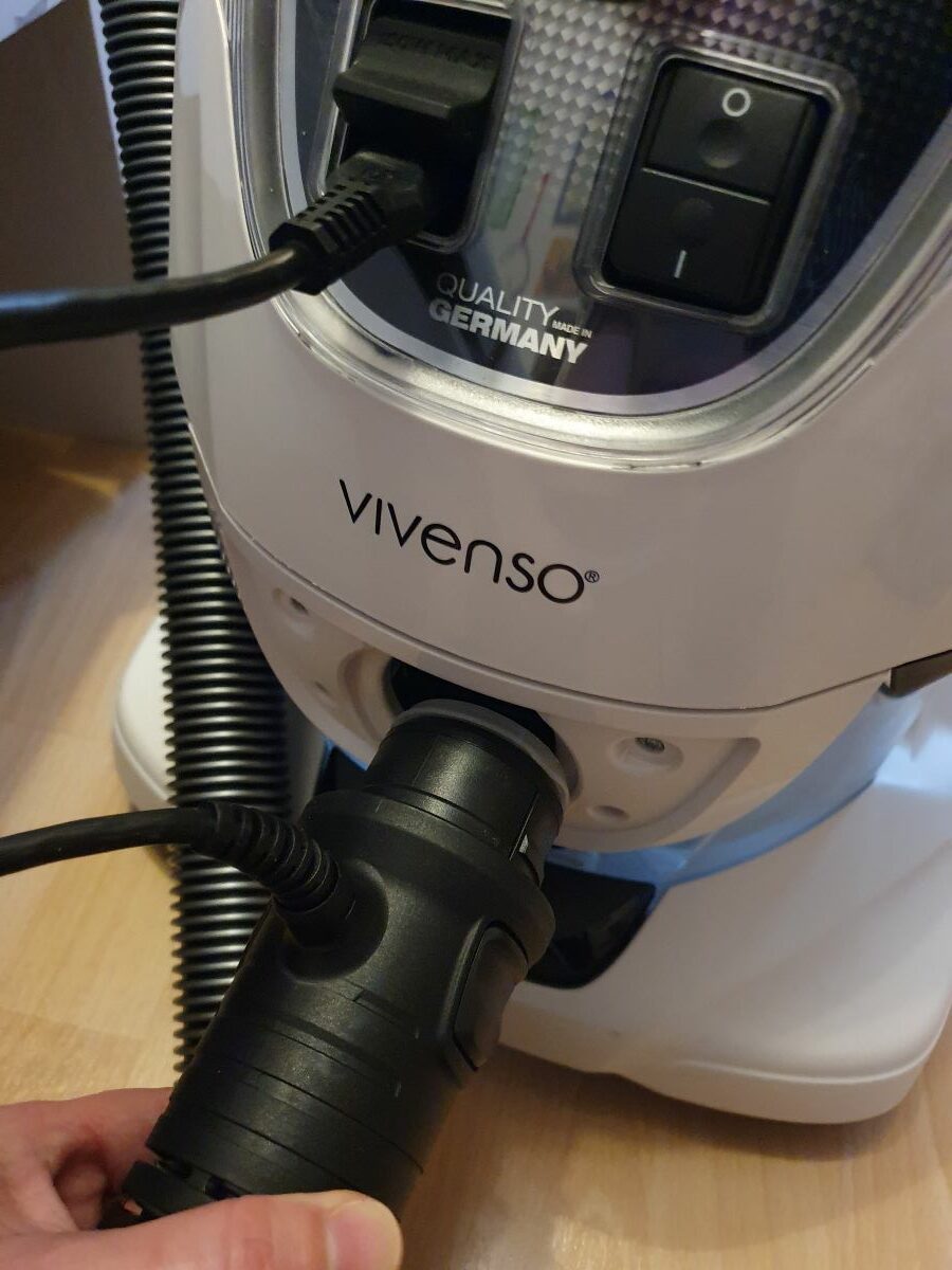So reinige ich meinen Vivenso Wasserstaubsauger nach der Benutzung 